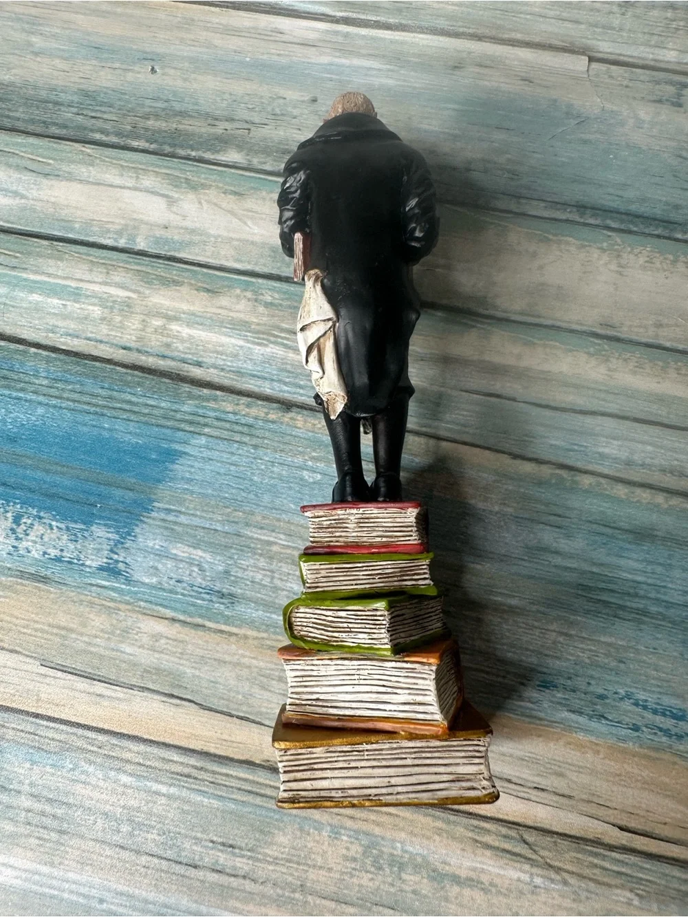 Vintage Librarian figurine 9”